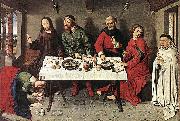 Dieric Bouts Christ in the House of Simon Germany oil painting artist